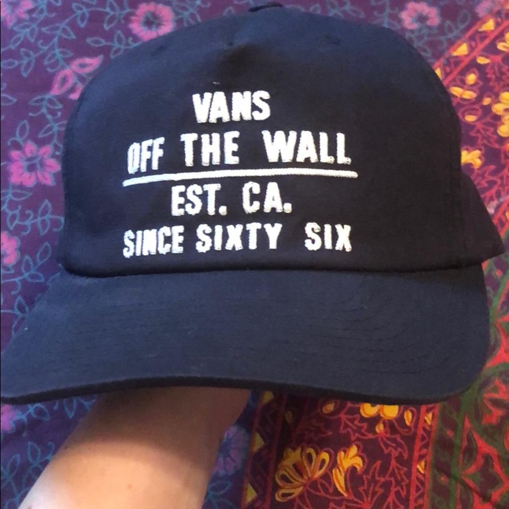 Vans navy blue hat